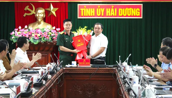 Ban Bí thư chuẩn y Đại tá Vũ Hồng Anh tham gia Ban Thường vụ Tỉnh ủy Hải Dương